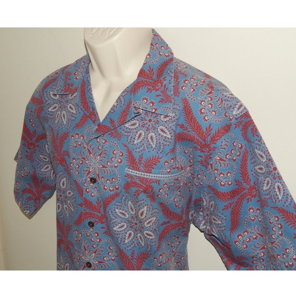 Polo Ralph Lauren Other - Polo Ralph Lauren Mens XL Vtg Camp Paisley Shirt